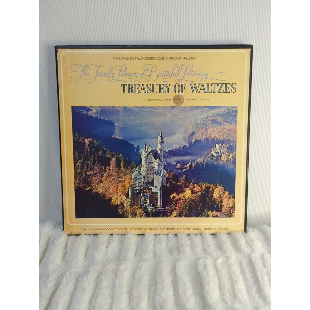 The Family Library of Beautiful Listening Treasury of Waltzes LP Box Set Vol 1